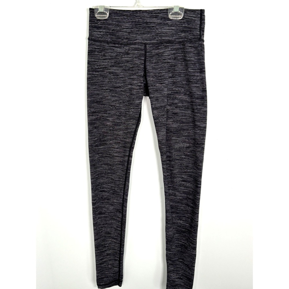 Lululemon Cropped Leggings Womens Size 6 Heather Grey